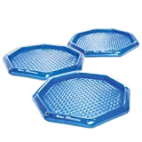 GoFloats GF-SOLAR-60-3 Inflatable Solar Heaters for Affordable Pool Heating and Insulation-3 Pack, Blue