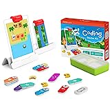 Osmo - Coding Starter Kit for iPhone & iPad-3 Educational Learning Games-Ages 5-10+ - Learn to Code, Coding Basics & Coding Puzzles-STEM Toy-Logic, Coding Fundamentals(Osmo iPad/iPhone Base Included)