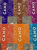 CAMO Natural Leaf Wraps Variety 6 Pack Vanilla Mango Watermelon Grape Choco Blueberry 30 Rolling Papers