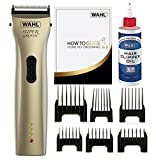 WAHL Dog Cat Clippers, Supergroom Premium Dog Cat Grooming Kit, for All Coat Types, Low Noise Cordless, Pets at Home, 100 Minutes Run Time, Precision Ground Blade