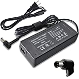 19.5V Adapter Charger Power Cord for Sony Bravia TV KDL-55 KDL-48 KDL-42 KDL-40 KDL-32 W700B W600B W800B KDL-40R510C KDL-40W650D KDL48W590B KDL55W650D KDL-48W650D KDL-42W650A KDL40W600B KDL-32W700B