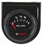 Bosch SP0F000056 Style Line 2' Fuel Level Gauge - Electric (Black Dial Face, Black Bezel)