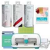 Cricut Joy Machine - Portable DIY Decal and T-Shirt Designs Bundle - A Smart Compact Tool for Customized Crafts, Cards, Home Décor Projects and Decals (iOS Android Windows)