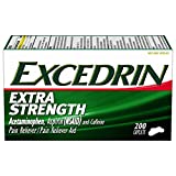 Excedrin Extra Strength Pain Relief Caplets For Headache Relief, Temporarily Relieves Minor Aches And Pains Due To Headache � 200 Count