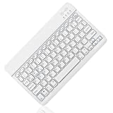 Tablet Keyboard for Samsung Galaxy Tab A 10.1/8.4/8.0 Inch, Bluetooth Keyboard for Samsung Galaxy Tab A 10.1/8.4/8.0 Inch Wireless Keyboard and Other Bluetooth Enabled Tablets and Phones,White