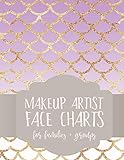 Makeup Artist Face Charts: Notebook with Men Women Youth Faces for Face Painting and Makeup Artists (Face Charts for Makeup Artists)