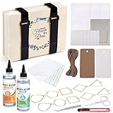 Aboofx Flower Press Kit for Resin Art Crafts, 6 Layers 6 x 8 Inches DIY Flower Pressing Kit for Adults Flower Preservation Making Dried Pressed Flowers Leaves DIY Greeting Cards Crafts Gift