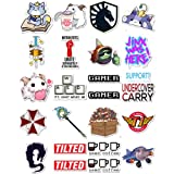 20 Pcs Stickers Pack League Waterproof of Aesthetic Legends Vinyl Colorful Laptop Bumper Car Bike Water Bottle Luggage Guitar Skateboard