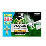 Hot Shot Indoor Fogger With Odor Neutralizer, 4/2-Ounce