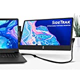 New SideTrak Swivel Attachable Portable Monitor for Laptop 12.5” FHD IPS Rotating Dual Laptop Screen | Compatible with Mac, PC, & Chrome | Powered by USB or Mini HDMI (12.5' Single Monitor)