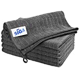 MR.SIGA Microfiber Cleaning Cloth, All-Purpose Cleaning Towels, Pack of 6, Size 13.8 x 15.7 in