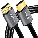 Toptrend 4K HDMI Cable 35ft, CL3 Rated 18Gpbs High Speed HDMI 2.0 Cable Supports 1080p, 3D, 2160p, 4K 60Hz UHD, HDR, 30AWG HDMI Cord, Compatible with HDTV, Xbox, Blue-ray Player, PS3, PS4, PC