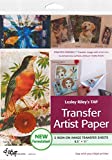Lesley Riley's TAP Transfer Artist Paper 5-Sheet Pack: 5 Iron-on Image Transfer Sheets 8.5 x 11