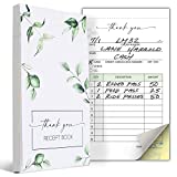 Simplified Thank You Receipt Book for Small Businesses - Aesthetic and Easy to Use Receipt Pad - The Perfect Business Supplies That Helps You and Your Happy Clients to Stay Organized