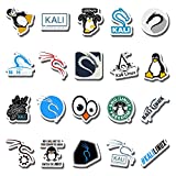 20 PCS Stickers Pack Kali Aesthetic Linux Vinyl Colorful Waterproof for Water Bottle Laptop Bumper Car Bike Luggage Guitar Skateboard