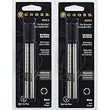 Cross Refills Black Dual Pack Rollerball Pen (2 Pack)