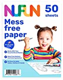 NuFun Activities Mess Free Paper - Kids Create No Mess Wonders with Special Coloring Paper, Gift for Kids, 50 Blank Pages