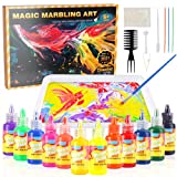 Arts & Crafts For Kids Ages 8-12, Water Marbling Paint Kit, Kids Christmas Gifts, Toys For Girls Boys 4 5 6 7 8 9 10 11 12 Year Old