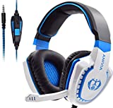 Stereo Gaming Headset with Microphone for Xbox One PS4 PC MAC Computer Laptop Playstation 4, Xbox one Controller, Phones