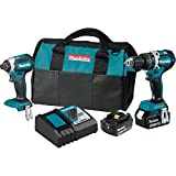 Makita XT269T 18V LXT Lithium-Ion Brushless Cordless 2-Pc. Combo Kit (5.0Ah)