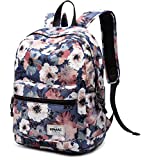 Kinmac Camellia 15 inch Waterproof Laptop Backpack Travel Outdoor Backpack with USB Charging Port for 13 inch 14 inch and 15.6 inch Laptop