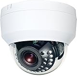 HDView IP License Plate Capture Camera 4MP HD Megapixel Network HLC Shutter H.265 WDR Motorized Lens PoE 3-Axis IR Infrared Vandalproof Dome, VCA Intelligent Analytics