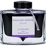 PILOT Iroshizuku Bottled Fountain Pen Ink, Murasaki-shikibu, Japanese Beautyberry (Purple) 50ml Bottle (69221)