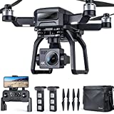 Bwine F7GB2 Drones with Camera for Adults 4K for Night Version, 9800ft Transmission range, 3-Axis Gimbal, 2 Batteries 50 Min Flight Time, GPS Auto Return, Follow Me, Waypoints, Level 6 Wind Resistance