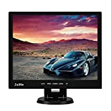 14 Inch LCD Security CCTV Monitor, 1024x768 4:3 Resolution HD Color TFT LCD Display Screen with VGA/HDMI/AV/BNC/MIC USB Ports for Surveillance Camera, STB and Other Video Equipment, Built-in Speaker