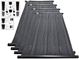 Highest Performing Design - Premium Solar Pool Heater System DIY Kit - 15-20 Year Life Expectancy (4-4x12 / 2' I.D. Header)
