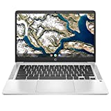 HP Chromebook 14 14' FHD Laptop Computer/ for Education or Student/ Intel Celeron N4000/ 4GB DDR4/ 64GB eMMC/ 11+ Hrs Battery/ Webcam/ Chrome OS/ Work from Home