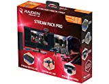 SUBSONIC Raiden - Accessory Pack for Streaming Gamers and Youtubers, Full HD Video Capture Box, Microphone, HD Camera - PS4, PS5, Xbox Serie x: Xbox One, Switch, PC