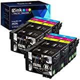 E-Z Ink (TM Remanufactured Ink Cartridge Replacement for Epson 252XL 252 XL Ink cartridges Combo Pack for Workforce WF-7110 WF-7710 WF-7720 WF-3640 WF-3620 (4 Large Black, 2 Cyan 2 Magenta 2 Yellow)