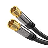 KabelDirekt – Digital Coaxial Audio Video Cable – 10 feet (Satellite Cable Connectors, Male F Connector Pin, Coax Cables for Satellite Television – Pro Series)