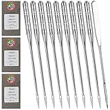 30PCS Embroidery Machine Needles Size 90/14, Household Sewing Machine Needles for Brother Sewing Machine