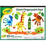 Crayola Giant Fingerpaint Paper, 25 Pages, 16' x 12' (99-3405) , White