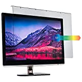 VizoBlueStop 23-24 inch Anti-Blue Light Filter for Computer Monitor. Blue Light Monitor Screen Protector Panel (21.5 x 13.0 inch). Blocks Blue Light 380 to 495 nm. Fits LCD, TV and PC, Mac Monitors