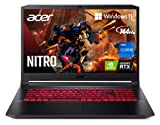 Acer Nitro 5 AN517-54-79L1 Gaming Laptop | Intel Core i7-11800H | NVIDIA GeForce RTX 3050Ti GPU | 17.3' FHD 144Hz IPS Display | 16GB DDR4 | 1TB NVMe SSD | Killer Wi-Fi 6 | Backlit KB | Win 11