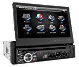 Power Acoustik PTID-8920B In-Dash DVD AM/FM Receiver with 7-Inch Flip-Out Touchscreen Monitor and USB/SD Input