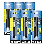 Pilot Gel Ink Refills for FriXion Erasable Gel Pen, Fine Point, Black Ink - Pack of 18 (77330)