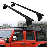 Snailfly Cross Bars Roof Rail Racks Fit for Jeep Wrangler JK JL Gladiator JT 2007-2022 Crossbars