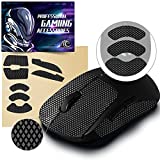 TALONGAMES Mouse Anti Slip Grip Tape Compatible with Logitech G PRO Wireless GPW Gaming Mouse,Palm Sweat Absorption,Thin 0.5mm,Cut to Fit,Easy to Apply,Mouse Skins