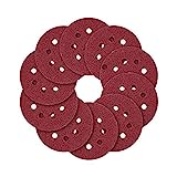 5-Inch 8-Hole Hook and Loop Sanding Discs 70PCS, 40/80/120/240/320/600/800 Assorted Grits Sandpaper - Pack of 70