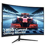 Z-Edge UG24 24-inch Curved Gaming Monitor 180Hz Refresh Rate, 1ms MPRT, FHD 1080 Gaming Monitor, R1650 Curved, AMD Freesync Premium Display