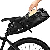 NEWBOLER Bikepacking Bike Bag,13L Waterproof Reflective Large-Capacity Bike Saddle Bag for Bicycles Rear Rack, Bicycle Bag Roll Up Rear Tail Pack, Storage Luggage Pouch