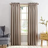 Sun Zero Barrow Energy Efficient Rod Pocket Curtain Single Panel