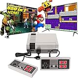 Retro Game Console Mini Classic Game System with 2 NES Classic Controller and Built-in 621 Games, AV Output and HDMI Output Plug & Play Childhood Mini Classic Console (HDMI)