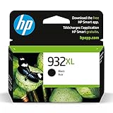 Original HP 932XL Black High-yield Ink Cartridge | Works with HP OfficeJet 6100, 6600, 6700, 7110, 7510, 7610 Series | CN053AN