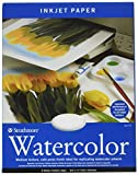 Strathmore (59-771 Watercolor Inkjet Paper, 8.5'x11', 8 Sheets , White