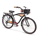 Huffy Panama Jack 26' Men's Beach Cruiser Bike, Black